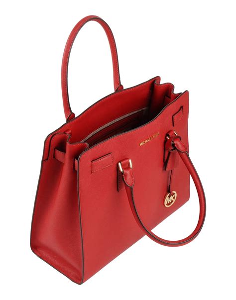 michael kors red and black purses|michael kors color block purse.